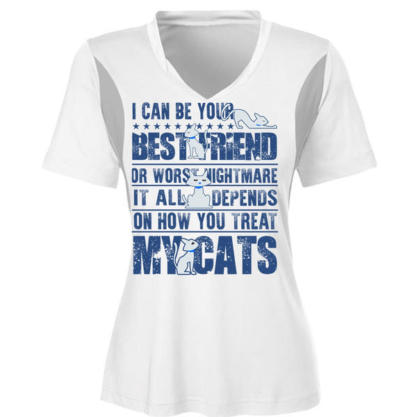 You Treat My Cats T Shirt, I Love My Cat T Shirt, Awesome T-Shirts