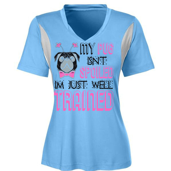 My Pug Isn't Spoiled T Shirt, I Love My Dog T Shirt, Awesome T-Shirts