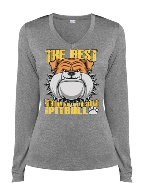 Woman Can Have Is Courage And A Pit Bull T Shirt, My Favorite T Shirt