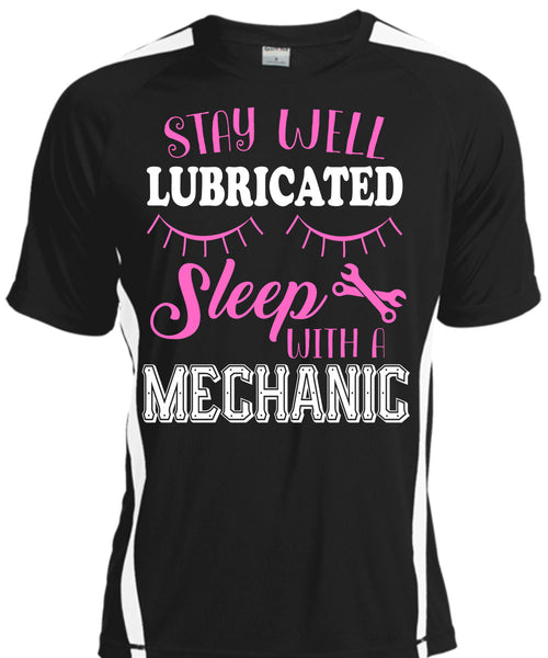 A black t-shirt with the shopify logo