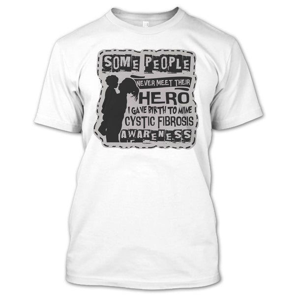 A black t-shirt with the shopify logo