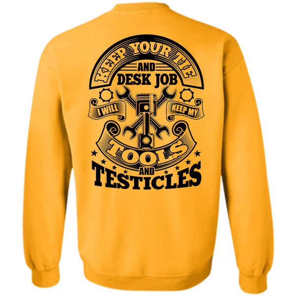 I Love Machinist T Shirt, I Will Keep My Tools Sweatshirt