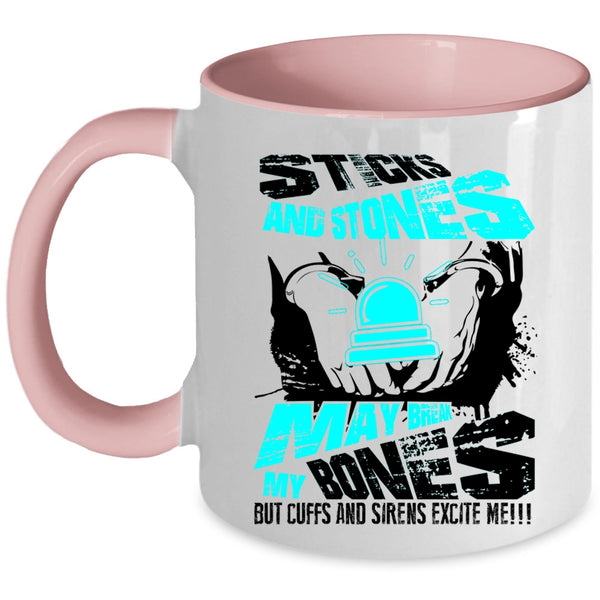 Cool Gift For Police Coffee Mug, Funny Police Officer Accent Mug