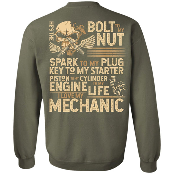 Engine Life T Shirt, Being A Mechanic Sweatshirt
