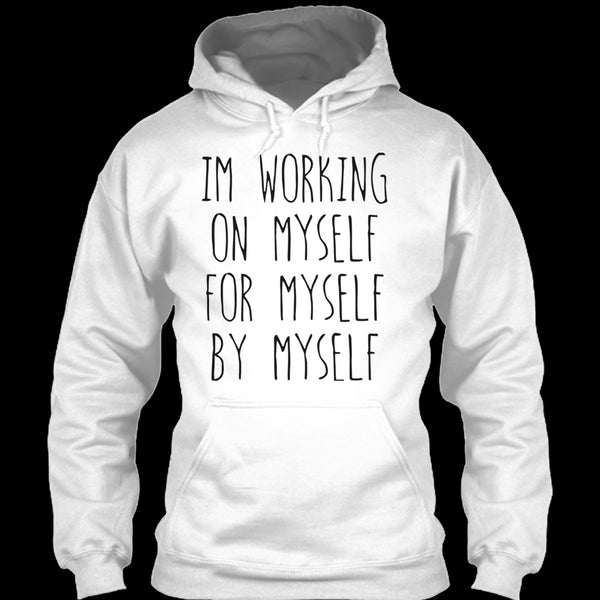 A black t-shirt with the shopify logo