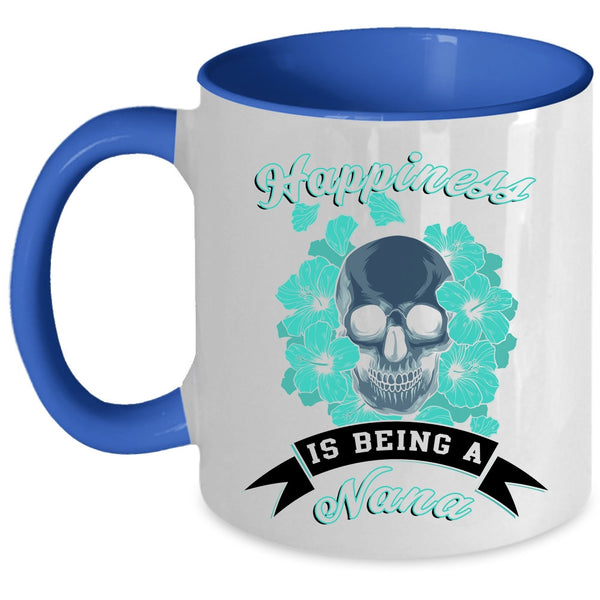 Awesome Nana Coffee Mug, Happiness Is Being A Nana Accent Mug