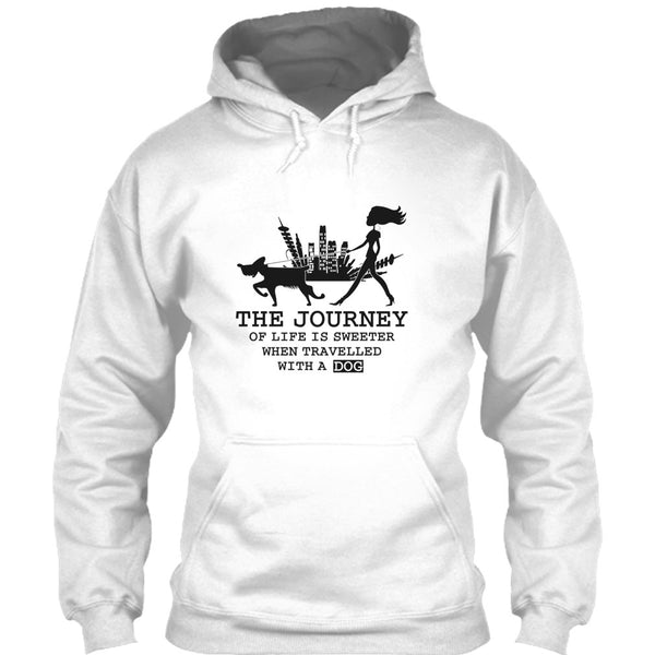 The Journey Of Life Is Sweeter T Shirt, Coolest Dog Lover T Shirt