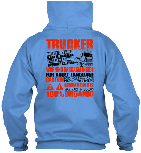 Trucker Multitasking Like Beer T Shirt, Adult Language T Shirt
