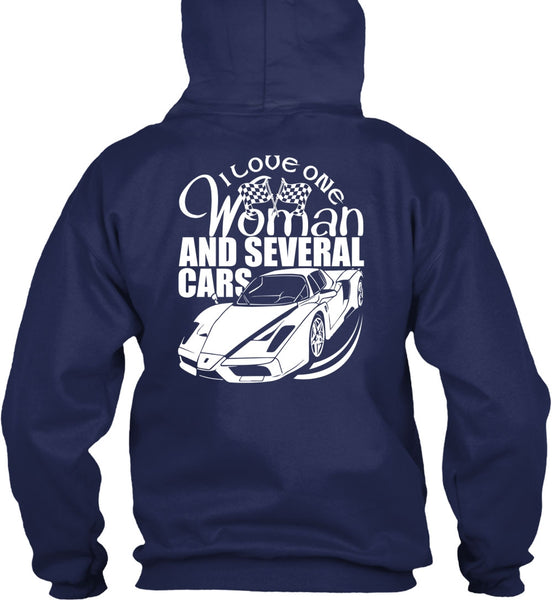 I Love One Woman And Several Cars T Shirt, Being A Driver T Shirt