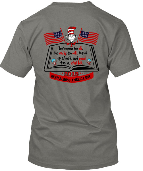 The Cat in the Hat T Shirt, Book And Read T Shirt, Dr. Seuss T Shirt, I Love Reading T Shirt