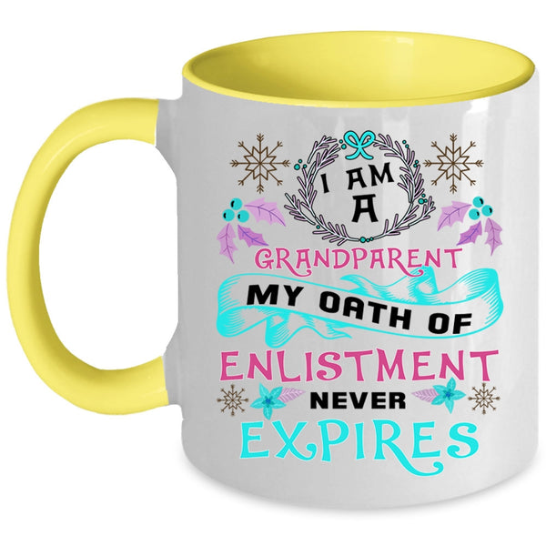 Christmas From Grandpa Coffee Mug, I Am A Grandparent Accent Mug