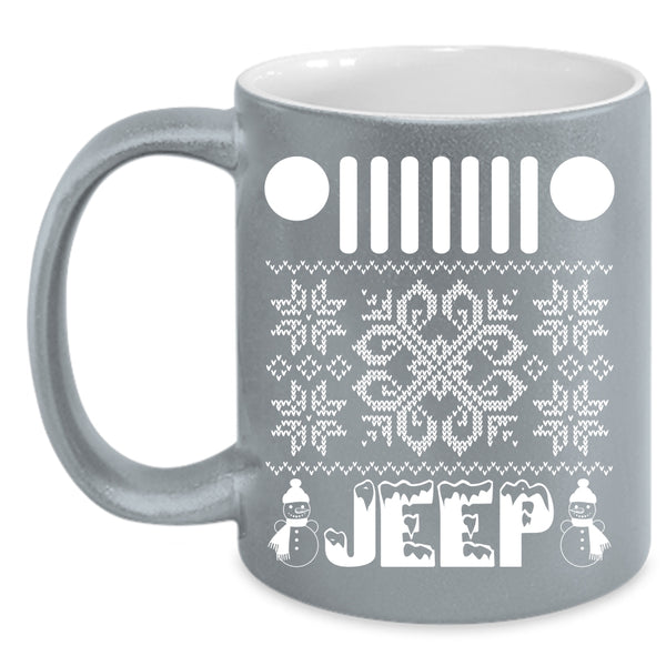 Jeep Coffee Mug, Christmas Gift For Jeep Driver Coffee Cup