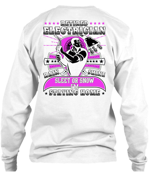 Retired Electrician T Shirt, I Love Electrician T Shirt