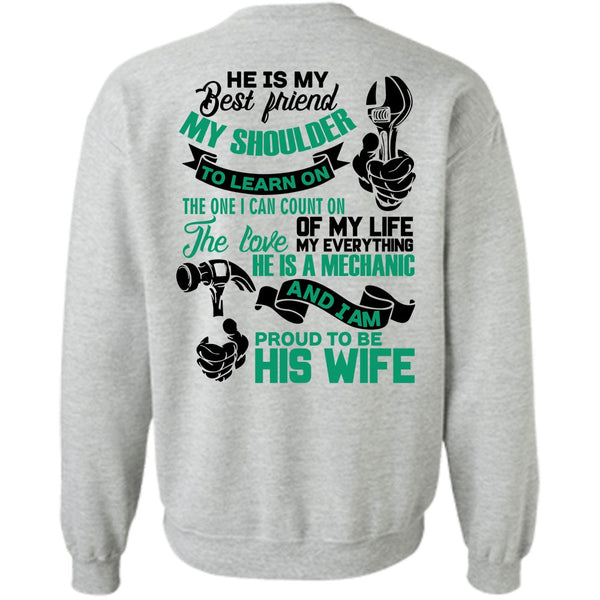 I Love Wife T Shirt, Proud To Be His Wife Sweatshirt