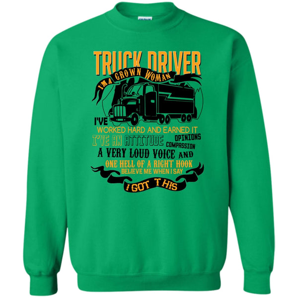 Coolest Truck Driver T Shirt, Trucker Driver Sweatshirt