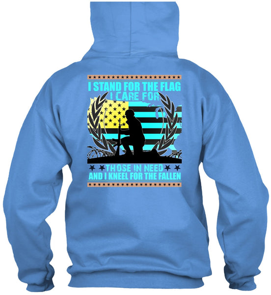I Stand For The Flag T Shirt, I Love Veteran T Shirt