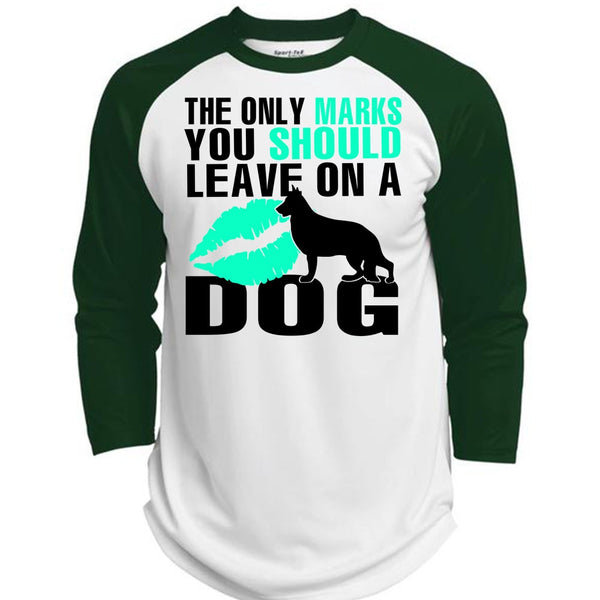You Should Leave On A Dog T Shirt, I Love My Dog T Shirt, Awesome T-Shirts  (Polyester Game Baseball Jersey)