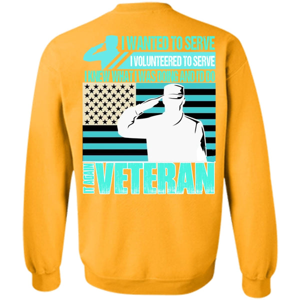 I Love Veteran T Shirt, It Again Veteran Sweatshirt