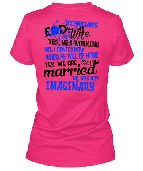Technician's Wife T Shirt, I Love Husband T Shirt