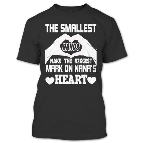 A black t-shirt with the shopify logo