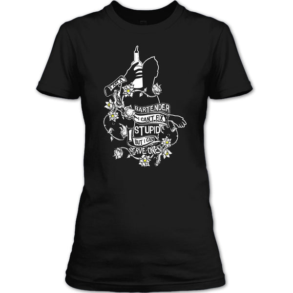 I Am A Bartender T Shirt, I Can Serve One T Shirt