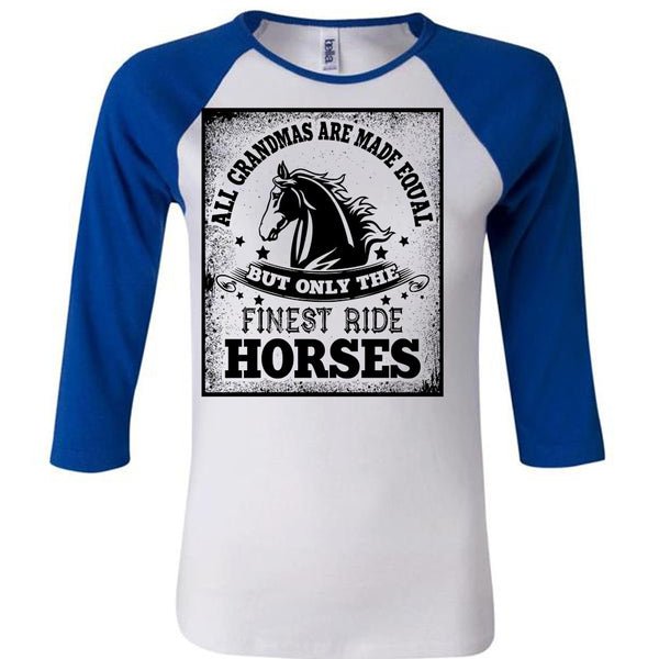 Finest Ride Horses T Shirt, I Love Equestrian T Shirt, Awesome T-Shirts