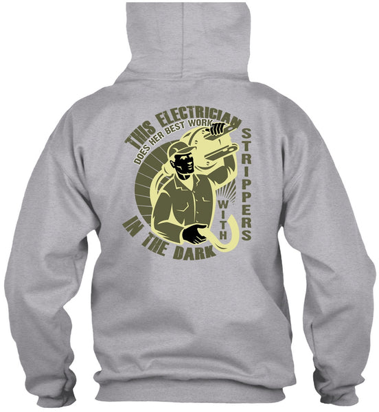 This Is Electrician T Shirt, In The Dark T Shirt