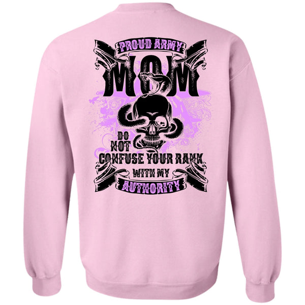 I Love Mother T Shirt, Proud Army Mom Sweatshirt