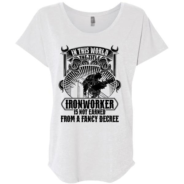 In This World The Title Ironworker T Shirt, I Love Ironworker T Shirt, Awesome T-Shirts