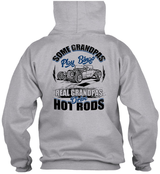 Real Grandpas Drive Hot Rod T Shirt, I Love Trucker T Shirt