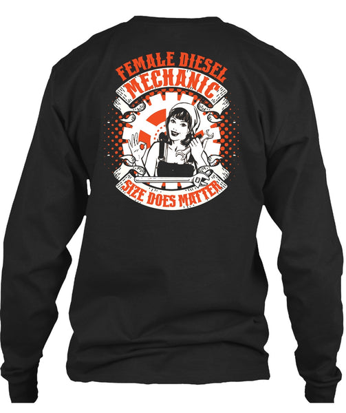 Female Diesel Mechanic T Shirt, Being A Mechanic T Shirt