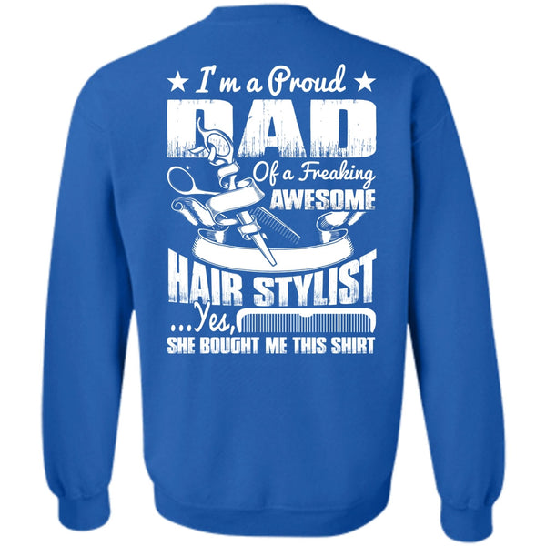Awesome Hair Stylist T Shirt, I Love Hair Stylist Sweatshirt