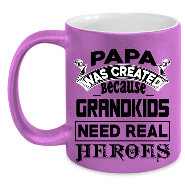 Awesome Gift For Papa Coffee Mug, Papa Accent Mug