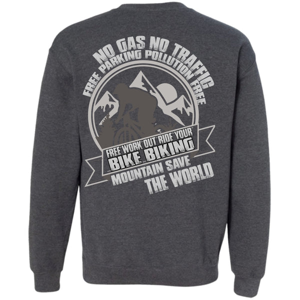 Mountain Save The World T Shirt, I Love Biker Sweatshirt