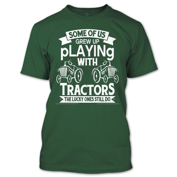 I'm A Farmer T Shirt, Playing With Tractors T Shirt
