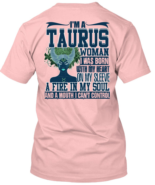 I'm A Taurus Woman T Shirt, I Love Taurus T Shirt