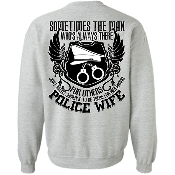 I Love Police T Shirt, Proud Police Wife Sweatshirt