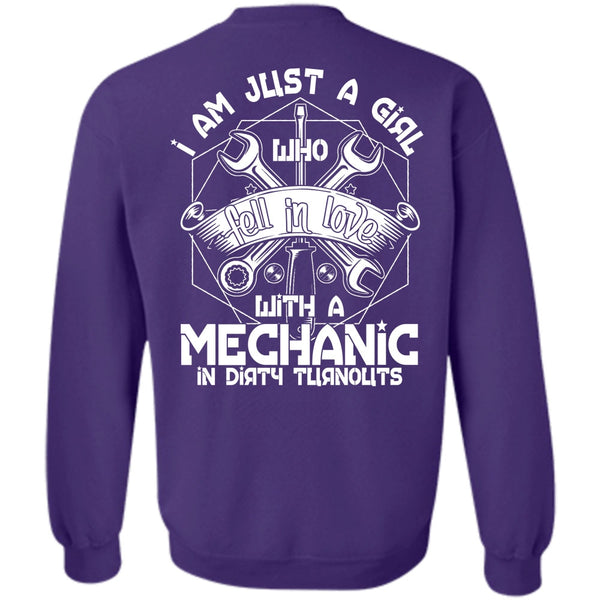 Fell In Love With A Mechanic T Shirt, I Love Mechanic Sweatshirt