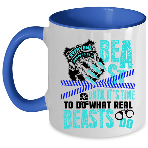 Cool Gift For Police Coffee Mug, Awesome Policeman Accent Mug