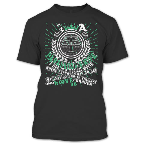 A black t-shirt with the shopify logo