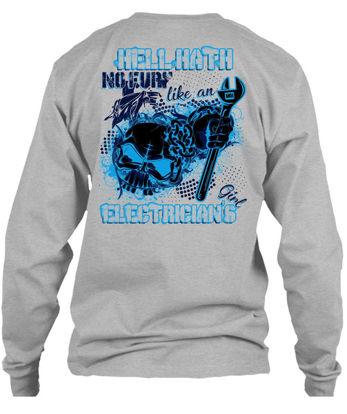 Like An Electrician's Girl T Shirt, I Love Electrician T Shirt