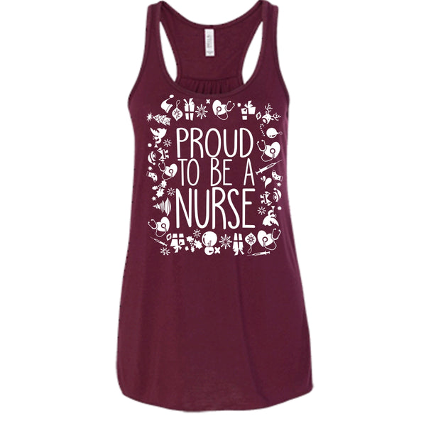 Proud To Be A Nurse T Shirt, Nurse Merry Christmas T Shirt, Cool T Shirt