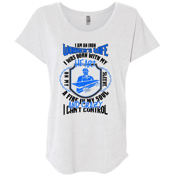 I Am An Ironworker's Wife T Shirt, I Love Ironworker T Shirt, Awesome T-Shirts