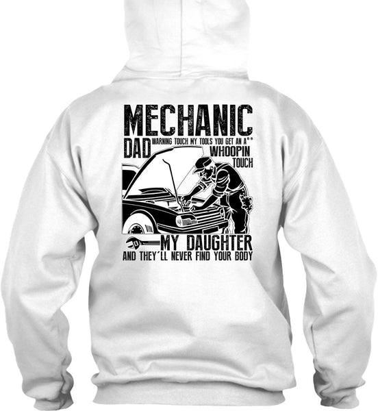 Mechanic Dad T Shirt, I Love Mechanic T Shirt