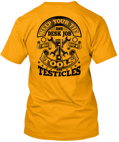 I Will Keep My Tools T Shirt, I Love Machinist T Shirt