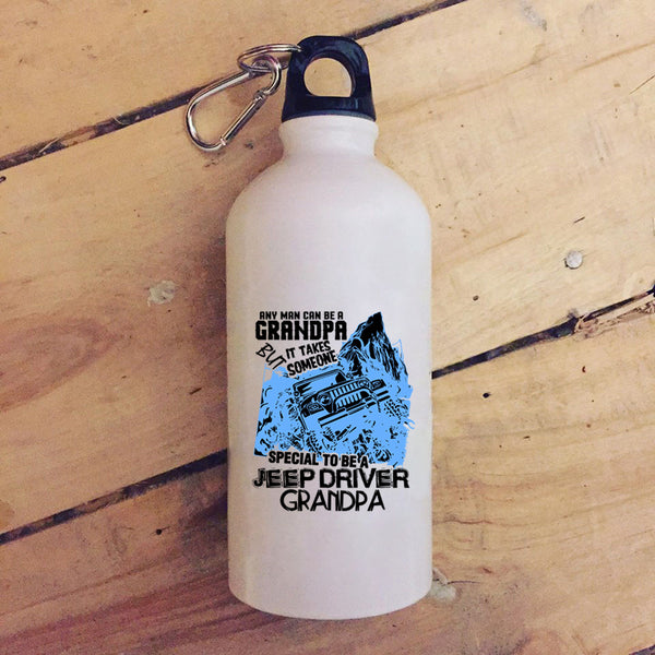 Special To Be A Jeep Driver Grandpa 20 oz Stainless Steel Bottle,Best Dad Ever Outdoor Sports Water Bottle