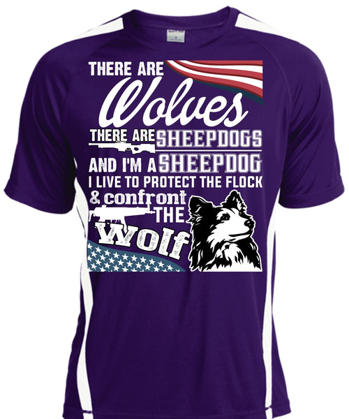 Confront The Wolf T Shirt, I'm A Sheepdog T Shirt, Cool Shirt