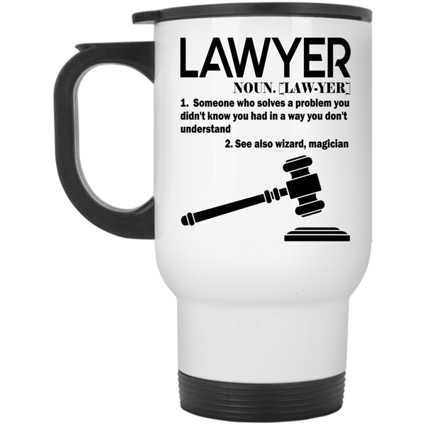 Best Gift For Lawyer Travel Mug, Lawyer Mug