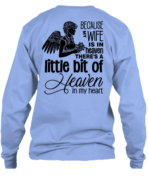 My Wife Is In Heaven T Shirt, My Heart T Shirt