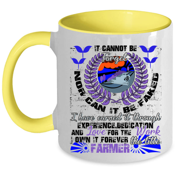 Funny Farmer Coffee Mug, The Title Farmer Accent Mug